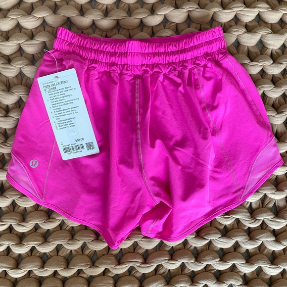 Lululemon Hotty Hot 4” LR Pow pink - Picture 3 of 7